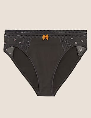 Microfibre & Printed Mesh Shorts