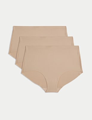 3pk No VPL High Rise Knicker Shorts