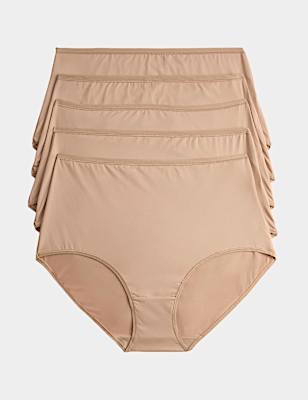 5pk No VPL Microfibre Full Briefs