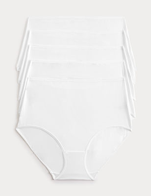 5pk No VPL Microfibre Full Briefs