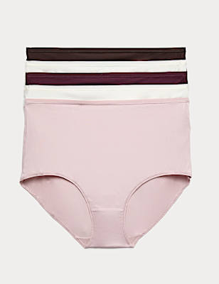 5pk No VPL Microfibre Full Briefs