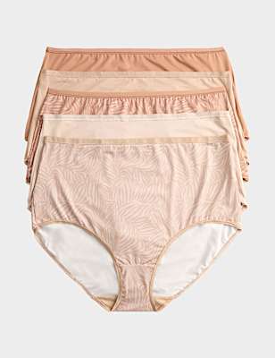 5pk Microfibre Full Briefs