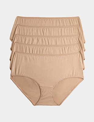 5pk Microfibre High Rise Shorts