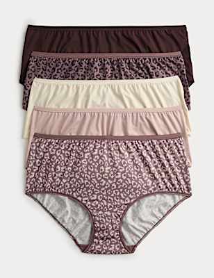 5pk Microfibre High Rise Shorts