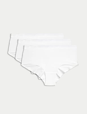 3pk Body Define&trade; Low Rise Shorts