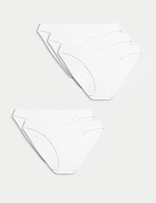 5pk Cotton Modal Bikini Knickers