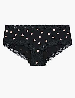 Cotton Low Rise Shorts