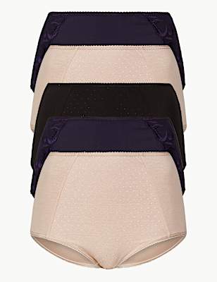 5 Pack Cotton Rich Full Briefs