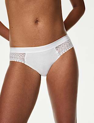 3pk Cotton with Cool Comfort&trade; Bikini Knickers