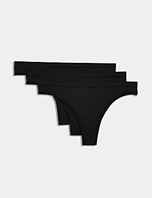 3pk Flexifit&trade; Modal Thongs