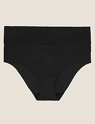 3pk No VPL Low Rise Brazilian Knickers