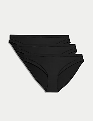 3pk Flexifit&trade; Modal Bikini Knickers
