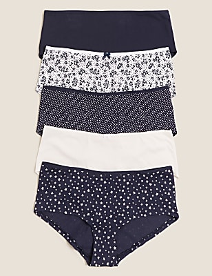 5 Pack Cotton Mix Shorts