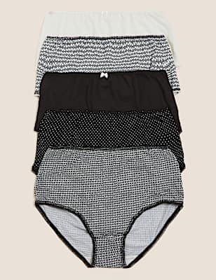 5pk Cotton Full Briefs