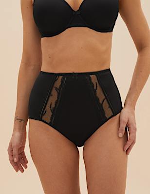 5pk Embroidered Full Briefs