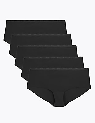5 Pack Body&trade; No VPL Low Rise Shorts