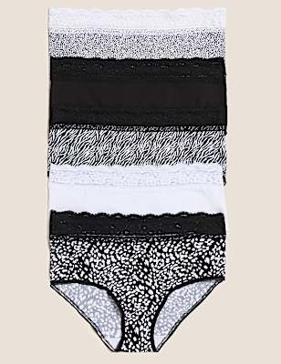 5 Pack Cotton Mix Brief