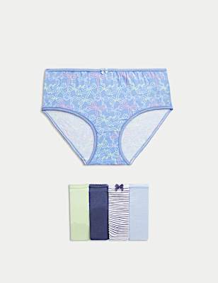 5pk Cotton Lycra™ High Rise Shorts