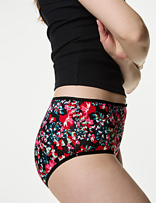 5pk Cotton Lycra™ High Rise Shorts