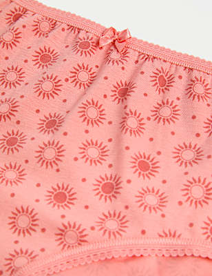 5pk Cotton Lycra™ High Rise Shorts