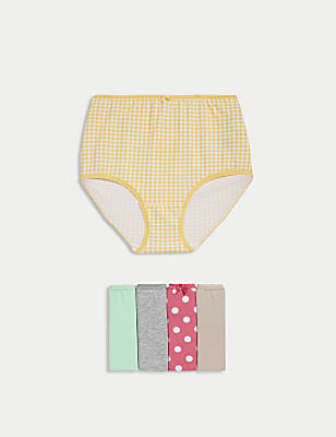 5pk Cotton Lycra™ Full Briefs