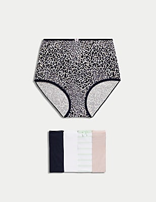 5pk Cotton Lycra™ Full Briefs