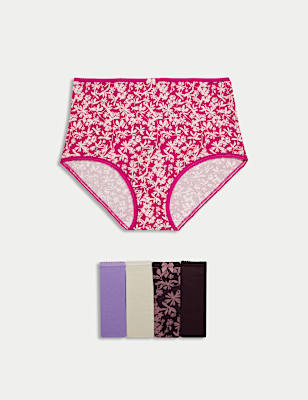 5pk Cotton Lycra™ Full Briefs
