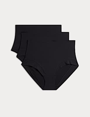 3pk Flexifit&trade; Modal High Rise Shorts