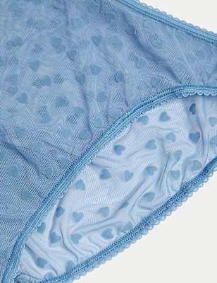Heart High Leg Knickers