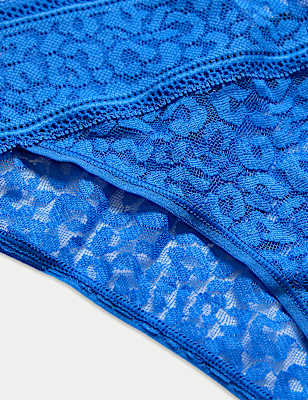Animal Lace Brazilian Knickers