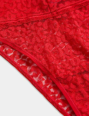 Animal Print Lace Miami Knickers