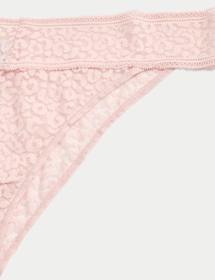 Animal Print Lace Miami Knickers