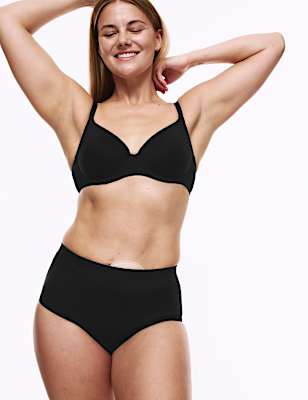 3pk Cotton Rich Brazilian Stoma Knickers