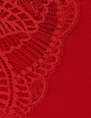 Lace High Rise Shorts