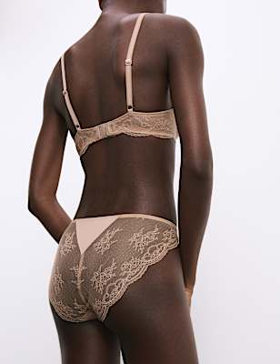 Murcia Lace High Leg Knickers