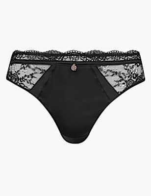 Silk & Lace Thong