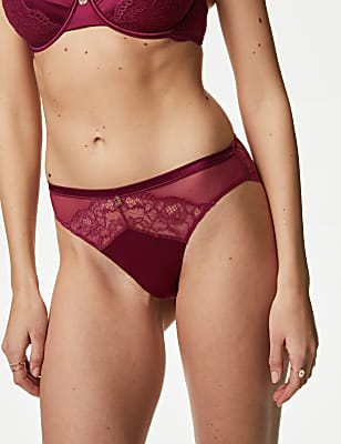 Polyamide Mix Lace Skinny Fit Knicker