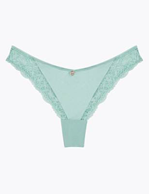 Silk & Lace Miami Brazilian Knickers