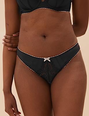 Satin & Lace Miami Brazilian Knickers