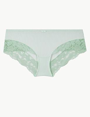 Lace Low Rise Shorts