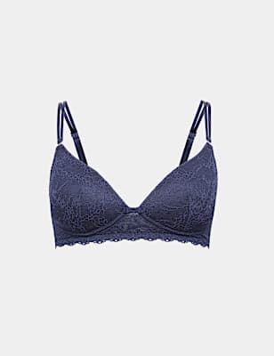 Ida Lace Non Wired Plunge Bra (A-E)