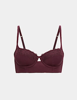 Clara Papertouch Wired Longline Balcony Bra (A-E)