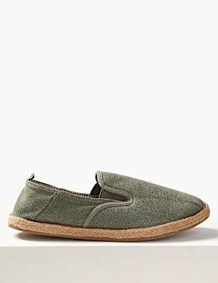Cotton Slip-on Espadrilles
