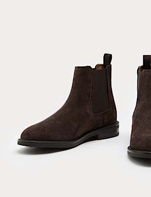 Suede Chelsea Boots