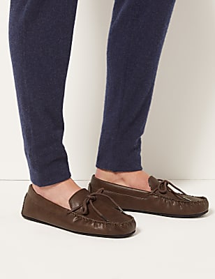 Moccasin Slippers with Freshfeet&trade;
