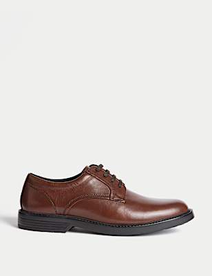 Airflex&trade; Leather Derby Shoes