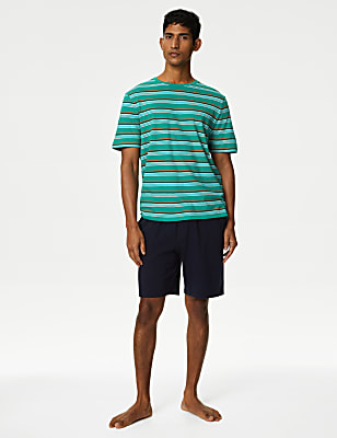 Pure Cotton Striped Pyjama Set