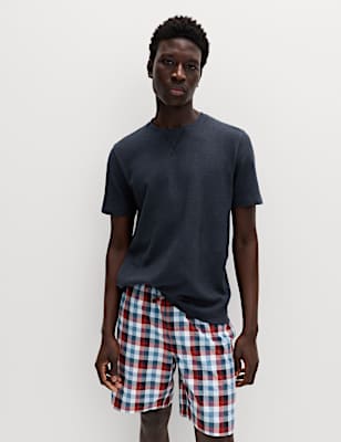 Pure Cotton Checked Pyjamas Set