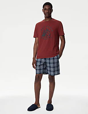 Pure Cotton Graphic Pyjama Set