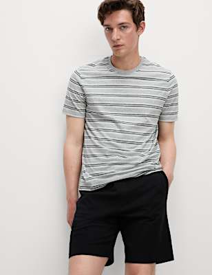 Pure Cotton Striped Pyjama Set